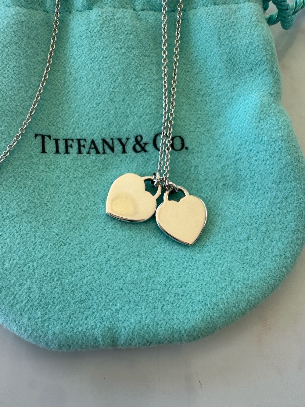 Tiffany & Co. mini hearts necklace - Picture 3 of 4